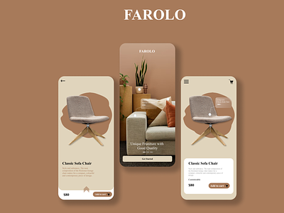 FAROLO animation app beginner branding design icon illustration learner logo practice ui ux vector