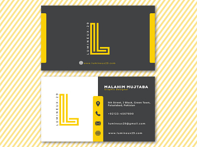 LUMINEUX_7 branding business cards design flyer graphic design illustration logo poster printable media printables typography vector