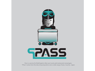 Logo/"PPass" adobe illustrator photoshop