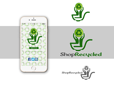 Logo/"ShopRecycled ReUse Store" adobe illustrator adobe photoshop