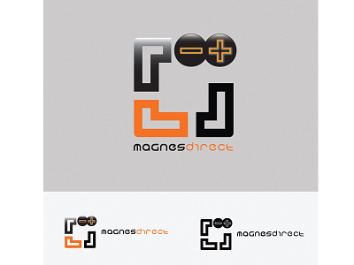 Logo -"Magnes Direct" adobe illustrator adobe photoshop