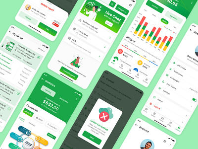 Food Delivery Mobile App Design UI