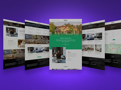 Rent a home Agency WordPress Website wordpress agency design