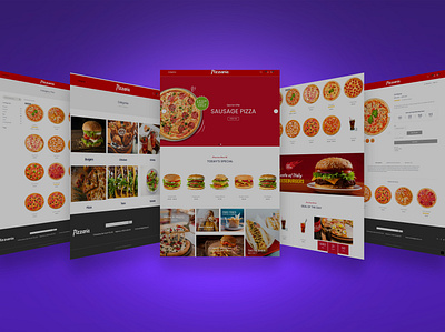 Fast-food Ecommerce WordPress Website wordpress agency design