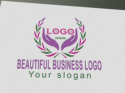 logo design beautiful graphic design illustration