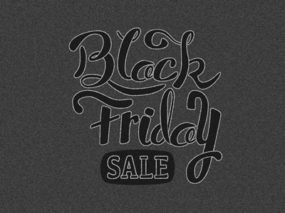 Black Friday Lettering black black friday brush friday hand drawn lettering sale typography