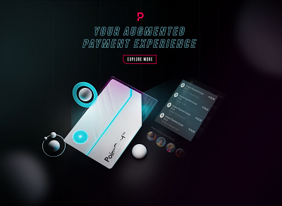 PointCard - Payment experience of the future ar product design ui ux