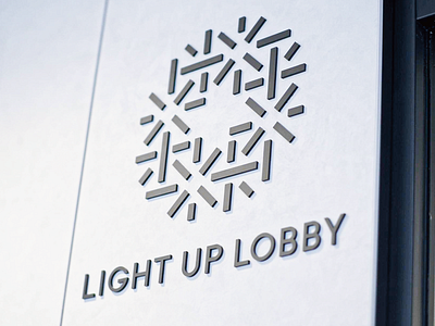 LIGHT UP LOBBY design graphic design logo logo design