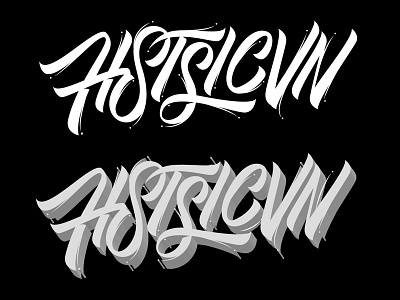 HSTSLCVN brushpen calligraphy handlettering typography