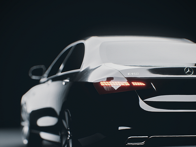 Cinematic automotive Mercedes Benz render!