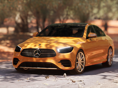 RTX photorealistic Mercedes-Benz cinematic sequence in UE4!