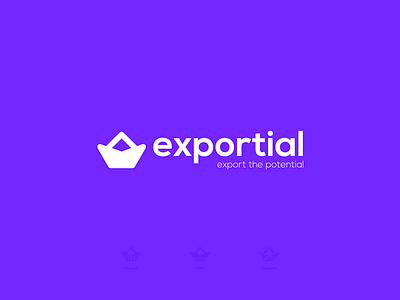 Exportial Logo Design