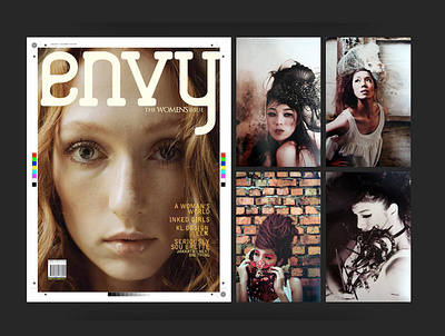 'Bemasked' Photoshoot for ENVY Magazine