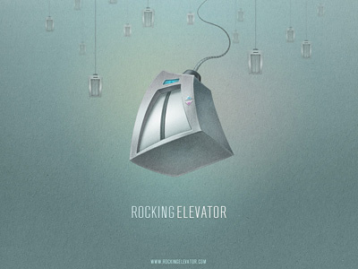 RockingElevator icons illustration