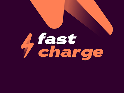 Fast Charge - Gym Logo brand design gym gym logo lightning logo logodesign logotipo logotype