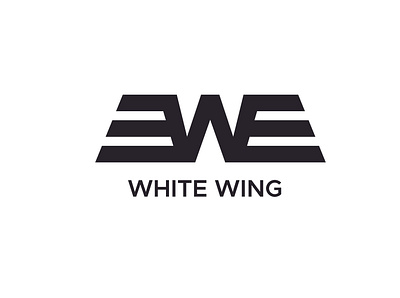 White Wing Logo branding design digital design graphic design illustration logo logodesigner ui ux vector