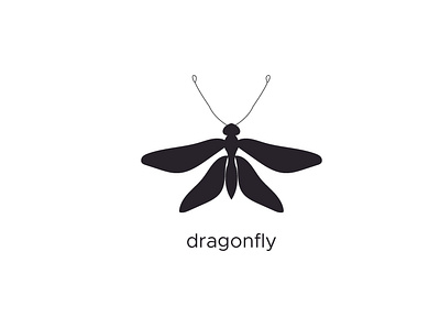 Dragonfly Logo branding design digital design graphic design illustration logo logodesigner ui ux vector