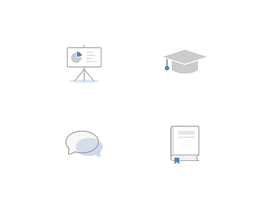Help Icons chat help knowledge base university of michigan