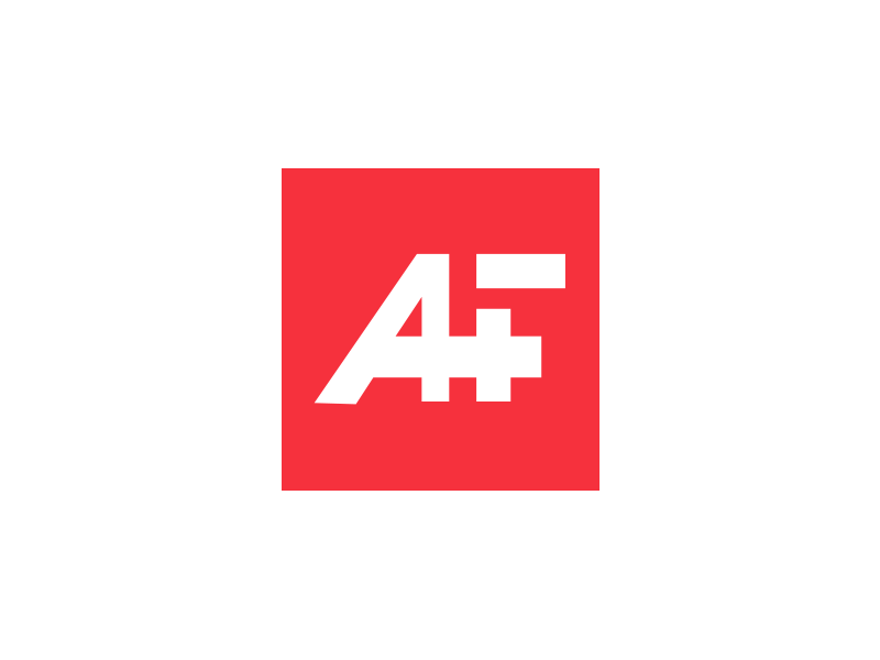 AF / Swiss Flag af branding cross design flag initials letter logo mark plus swiss symbol