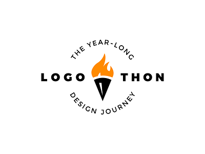 Logothon branding challenge daily design journey logo logothon symbol year