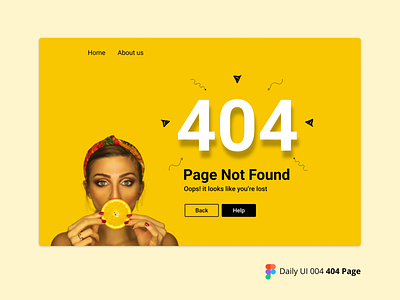 Daily Ui 008 - 404 Page