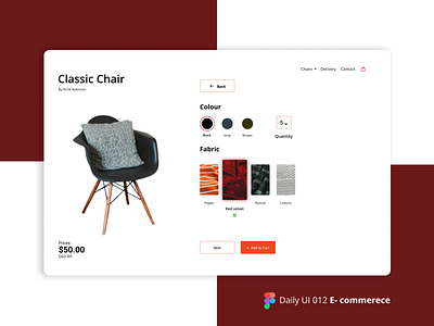 Daily Ui 012 - E-Commerce