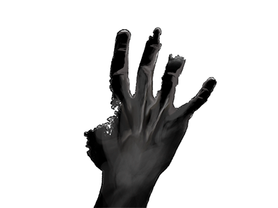 Zombie Hand apocalypse icon design illustration photoshop zombies