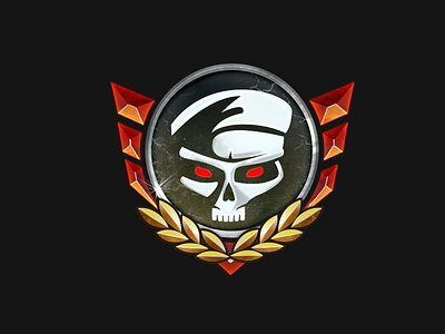 Special Forces Icon badge design icon icon design illustration military photoshop shooter skull skull logo ui