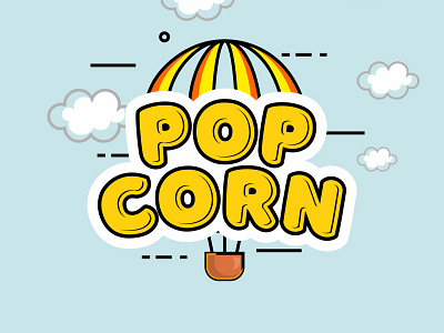 Packaging design for kid-friendly Popcorn Brand