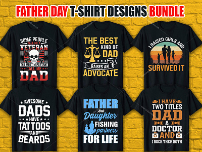 Father Day T Shirt Designs Bundle best father day t shirt bundle father day free t shirt design father day t shirt design graphic design illustration logo merch by amazon svg typography