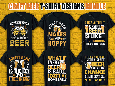 Craft Beer T Shirt Designs Bundle best craft beer t shirt design branding craft beer svg craft beer t shirt craft beer t shirt bundle design graphic design illustration logo merch by amazon typography ui