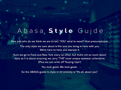 Abasa Website branding identity logo website