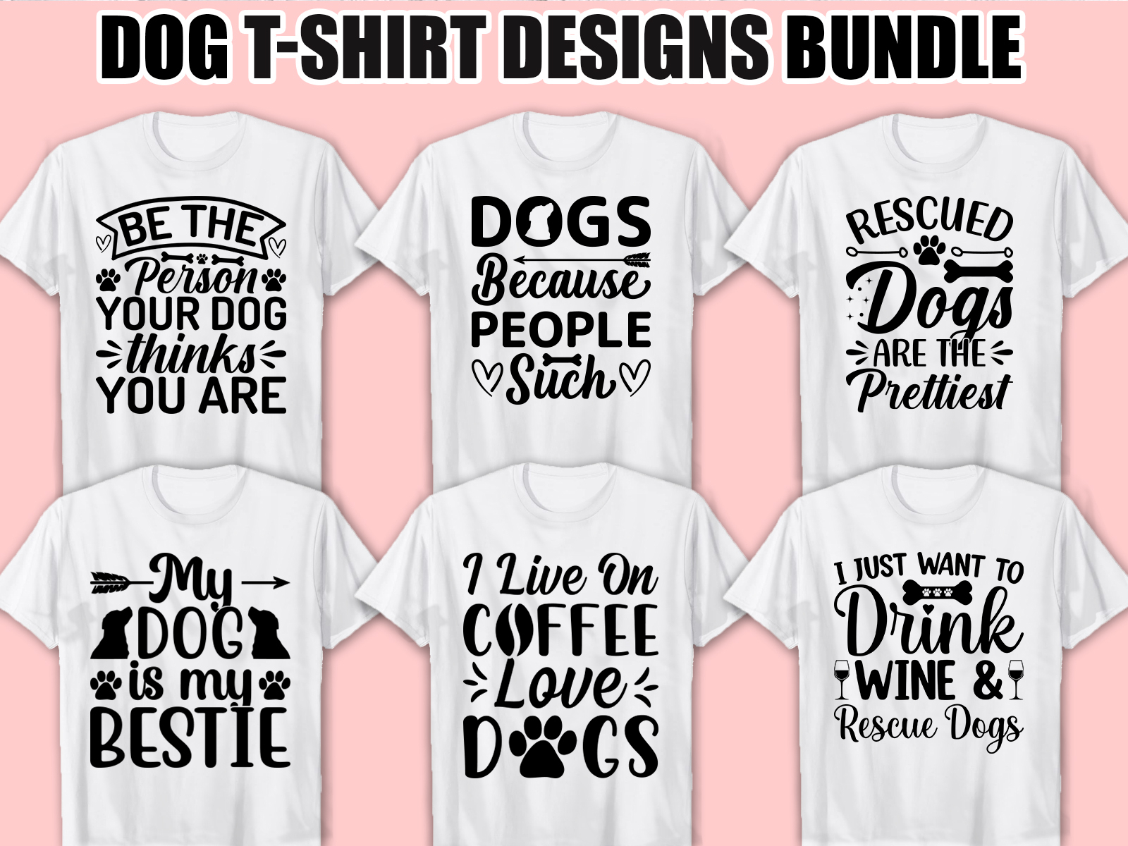 Dog svg T-Shirt Design by Best T Shirt Collection on Dribbble