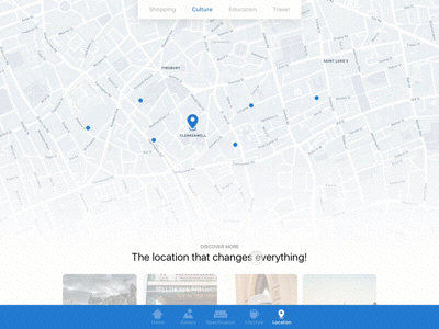 Interactive Map interactive map location map map principle animation