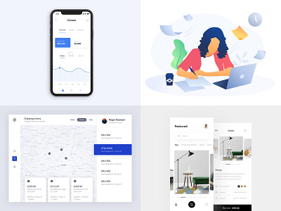 Check out my #Top4Shots on @Dribbble from 2018
