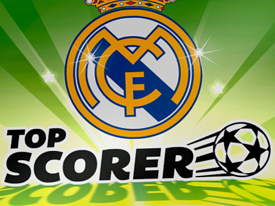 Real Madrid Top Scorer Branding branding logo design