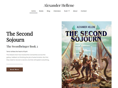 Author website ahelleneauthor.com