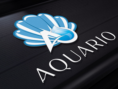 AQUARIO Logo graphic design illustrations logo logodesign typography vector