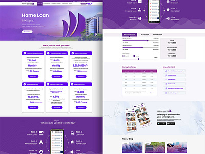 Bank UI Design branding graphic design logo motion graphics ui