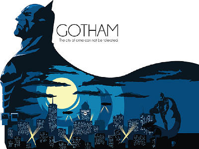 BATMAN AND GOTHAM batman gotham city