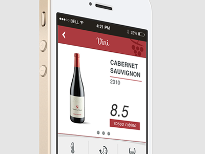 Wine app app application bottle design interface ios iphone sketchapp store ui ux wine