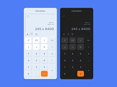 Daily UI - Calculator dailyui design graphic design mobile app ui