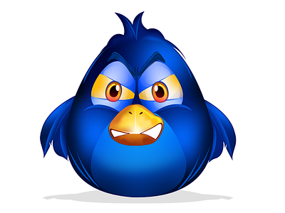 Bird Design for Game angry bird bird design blue bird cartoon bird