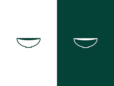 Bowl graphic icon logo