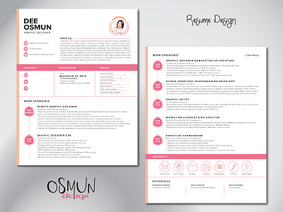 It's My Resume branding design graphic design illustration resume vector