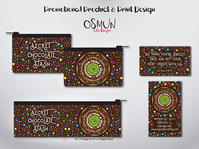 Chocolate Walk Promotional Product branding design graphic design illustration promotionalproducts vector