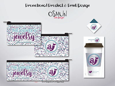 Creations by AJ branding design graphic design illustration productdesign promotionalproducts vector