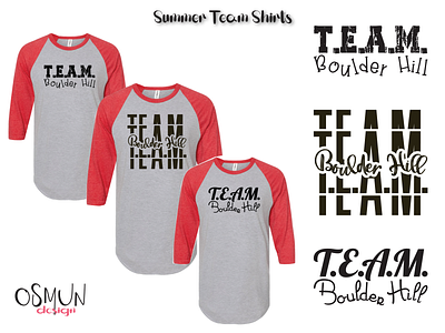 Summer Team Shirt Designs