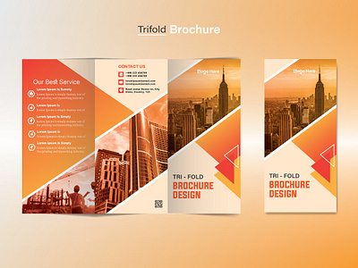 Corporate Trifold Brochure Template