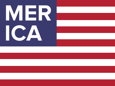 MERICA! america american flag july independence independence day